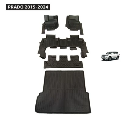 Gwerthu Poeth Custom Hawdd i'w Glanhau 5DTPE Car Mat